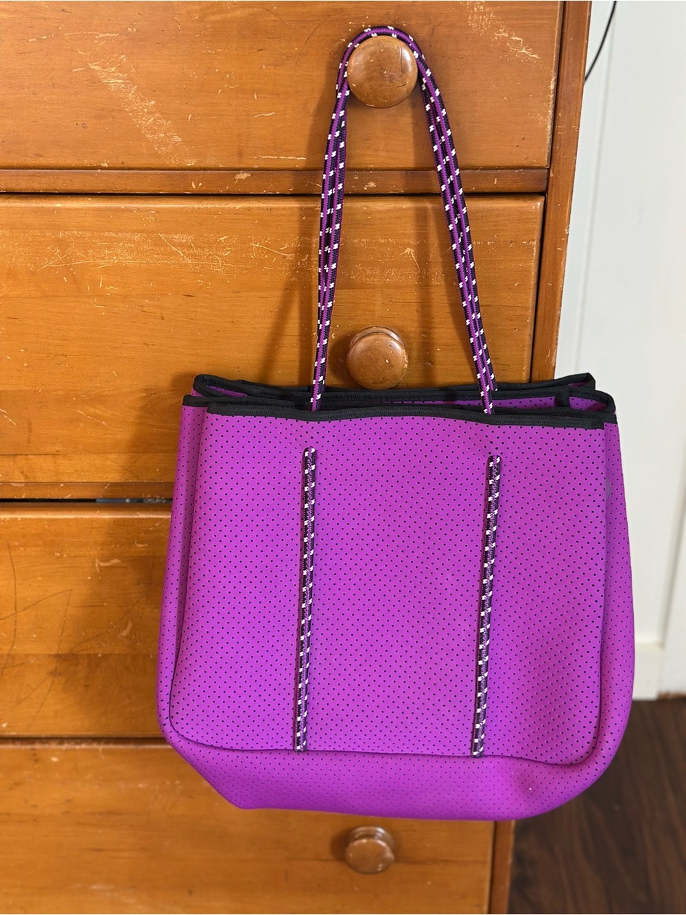 Purple Neoprene Bag